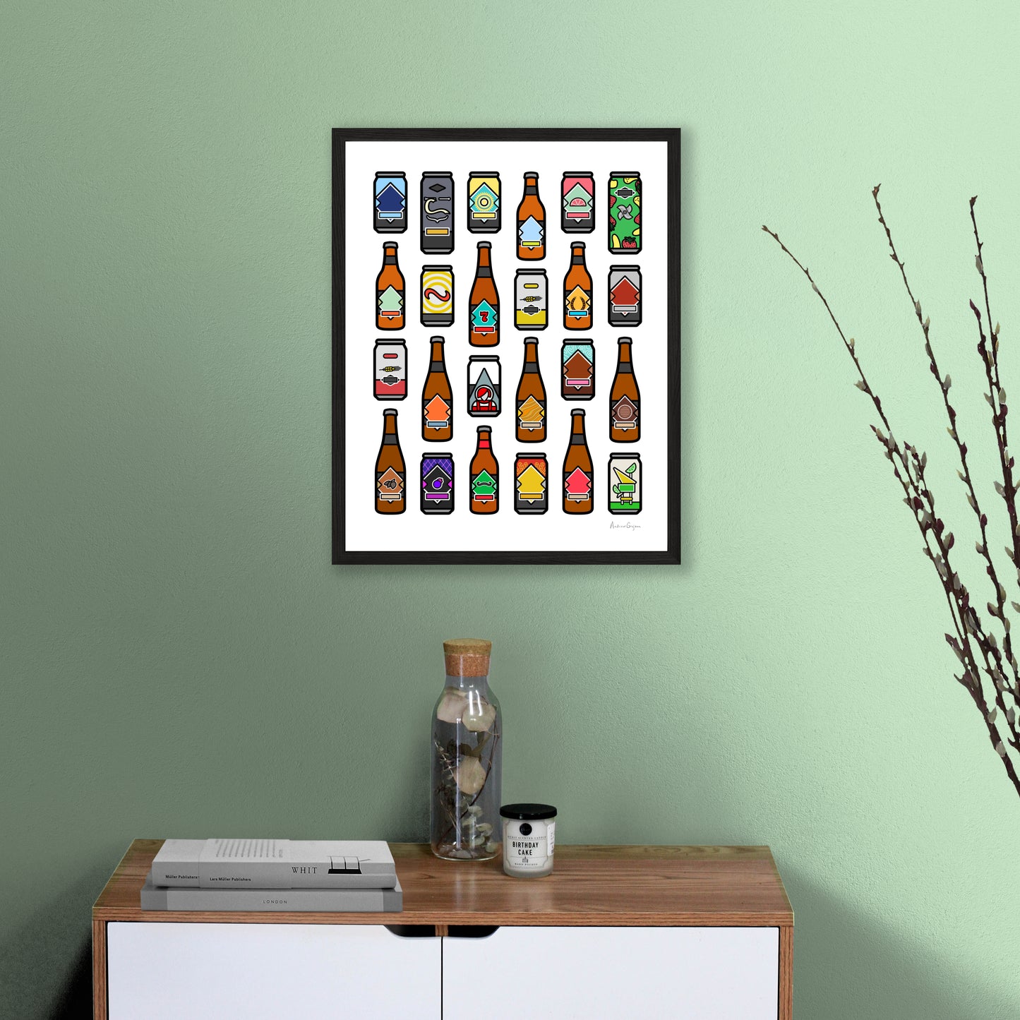 Beers of Boulevard Print
