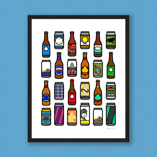 Beers of Kansas City Print