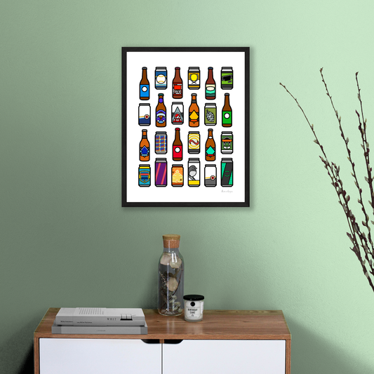 Beers of Kansas City Print