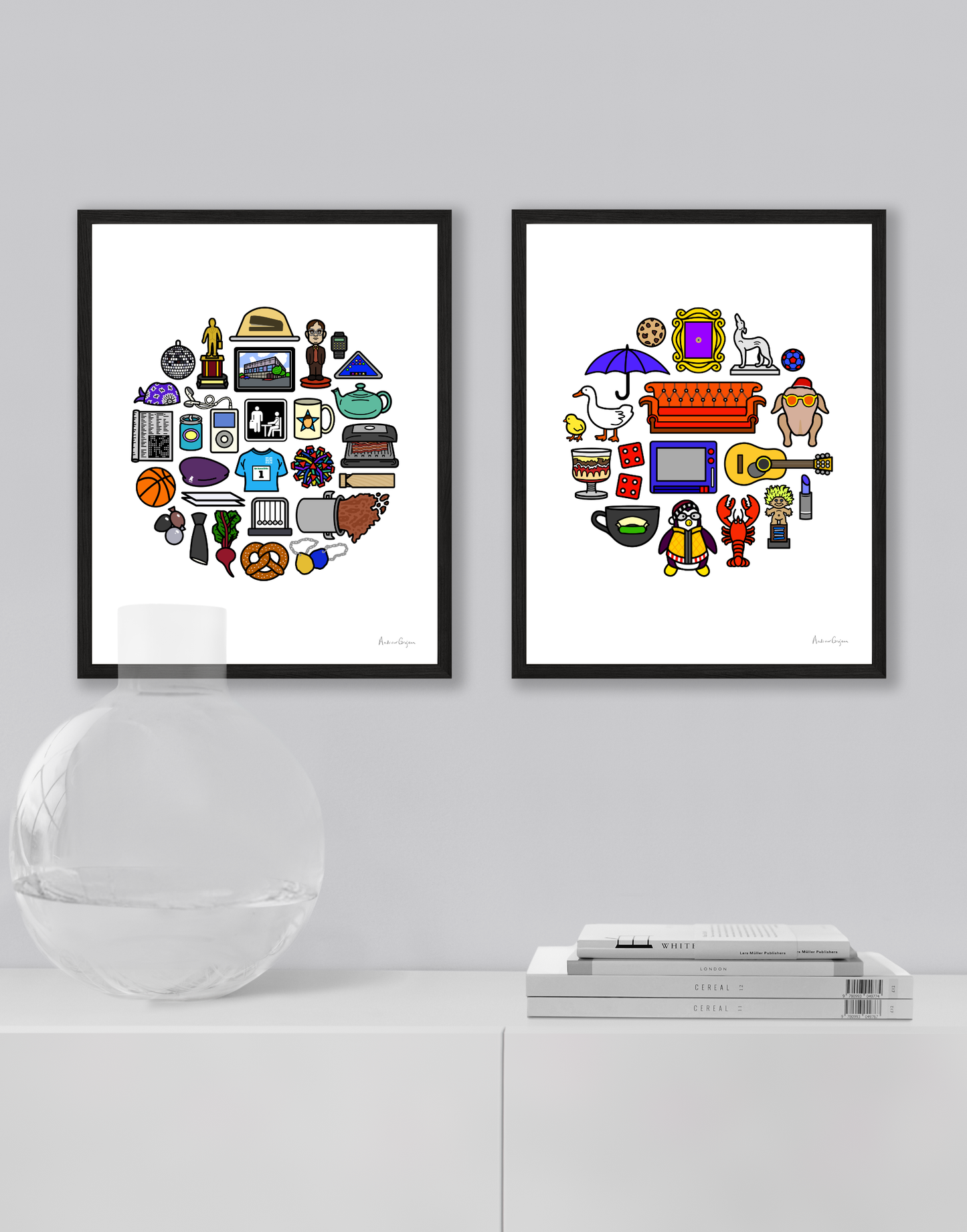 The Office Print – Circle