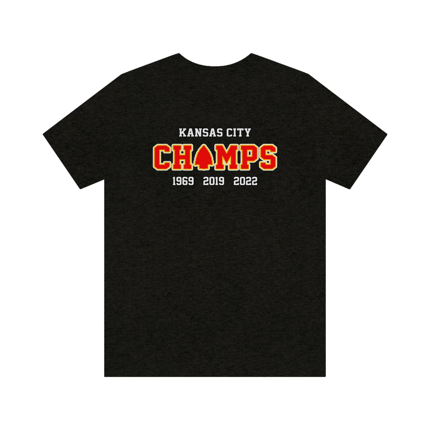 Kansas City CHAMPS (Years) β Tee Shirt β Black