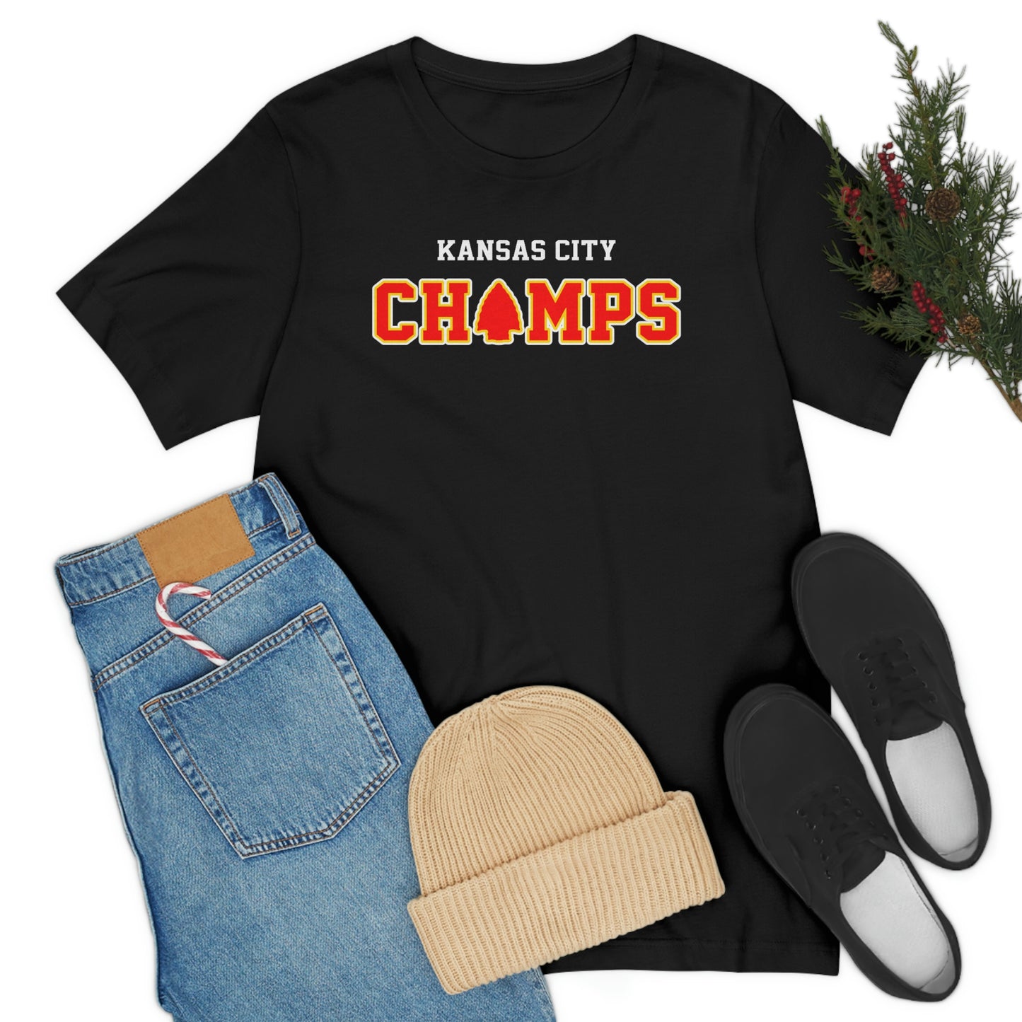 Kansas City CHAMPS β Tee Shirt β Black