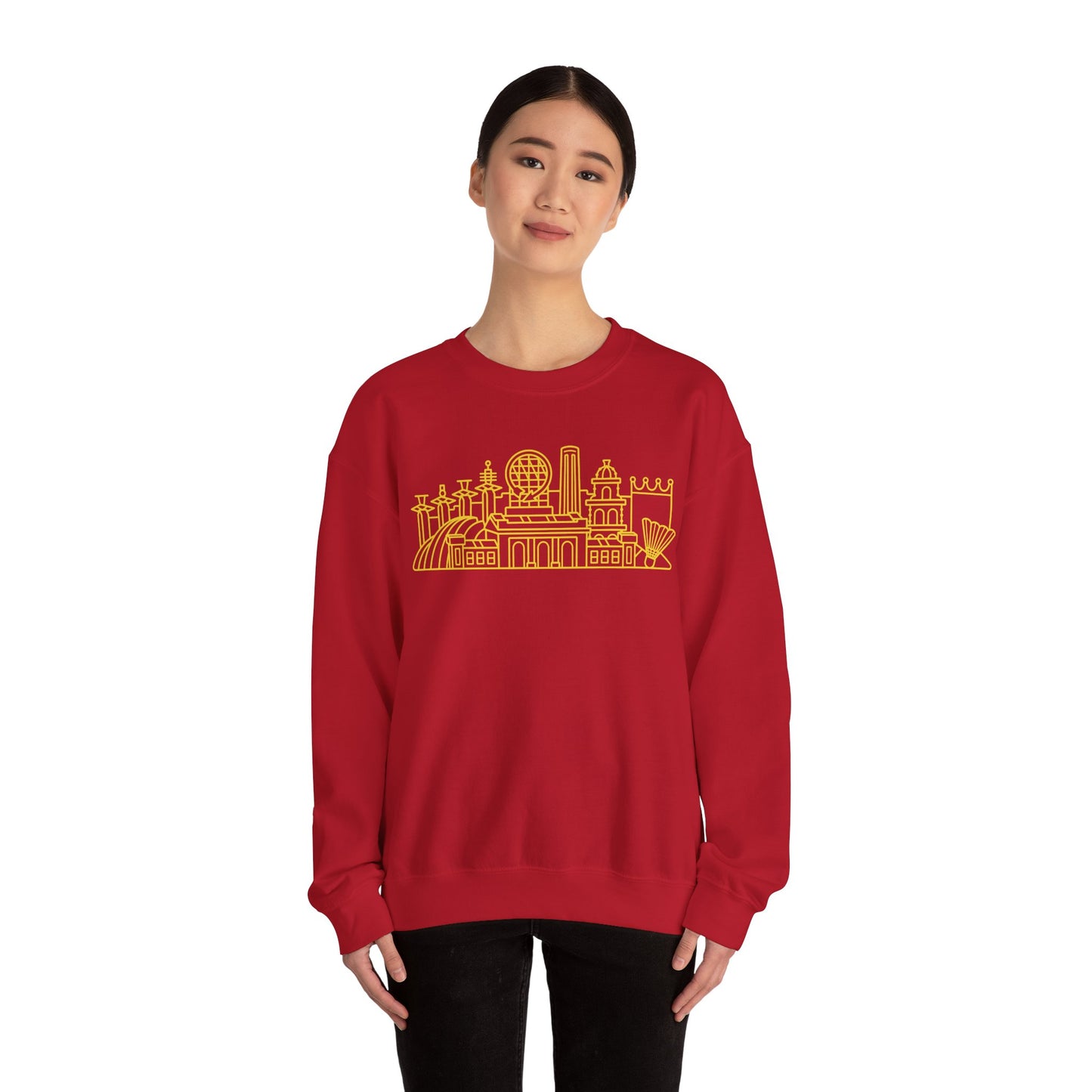 Kansas City Skyline Sweatshirt (Yellow)