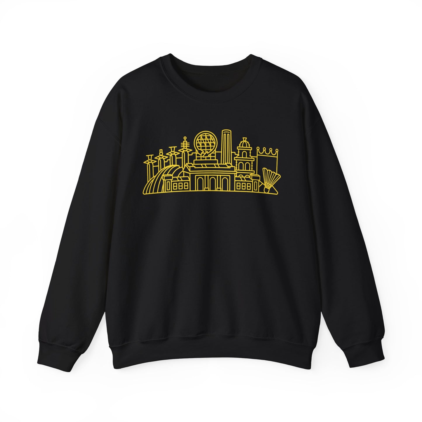 Kansas City Skyline Sweatshirt (Yellow)