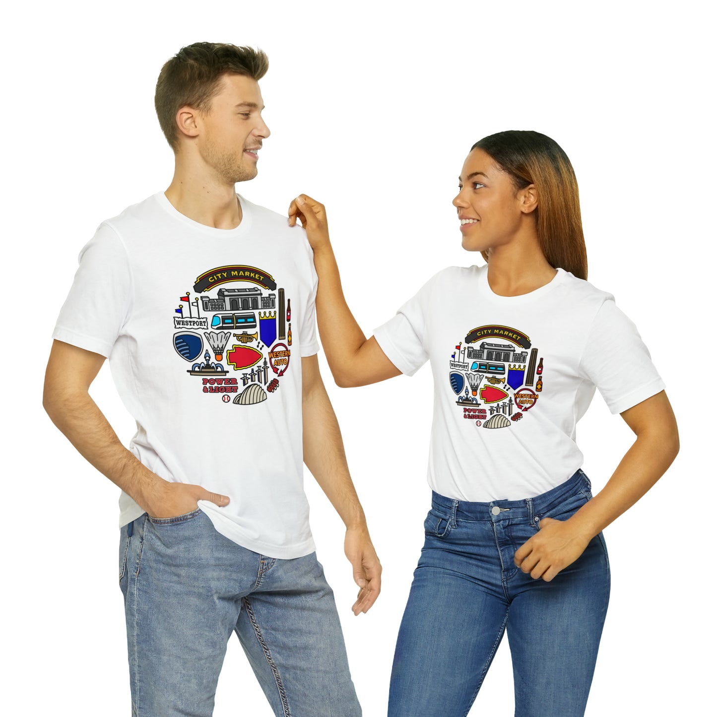 Kansas City Icons – Unisex Tee Shirt