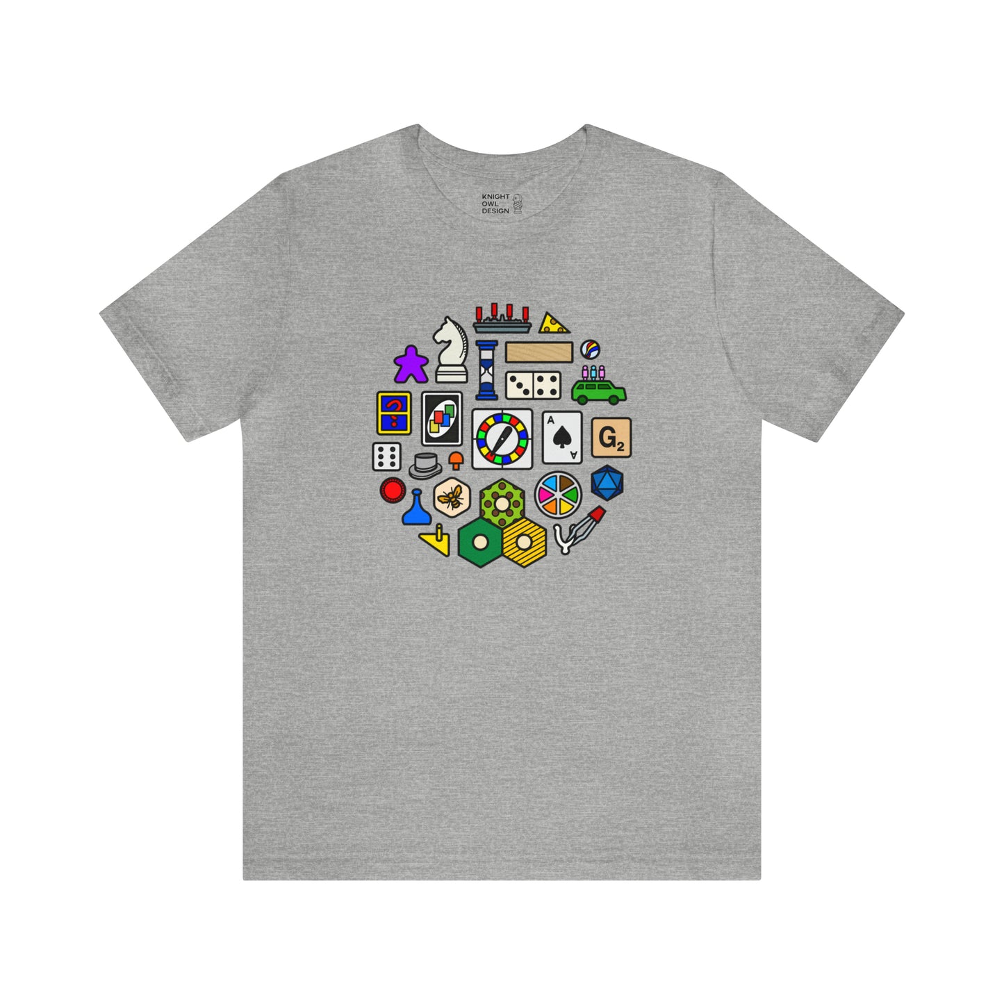 Board Games – Unisex Tee Shirt