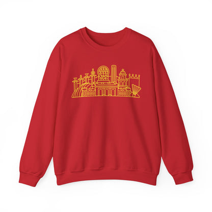 Kansas City Skyline Sweatshirt (Yellow)
