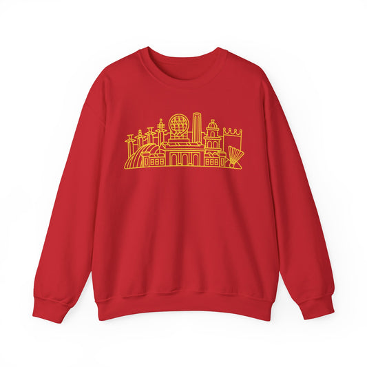 Kansas City Skyline Sweatshirt (Yellow)