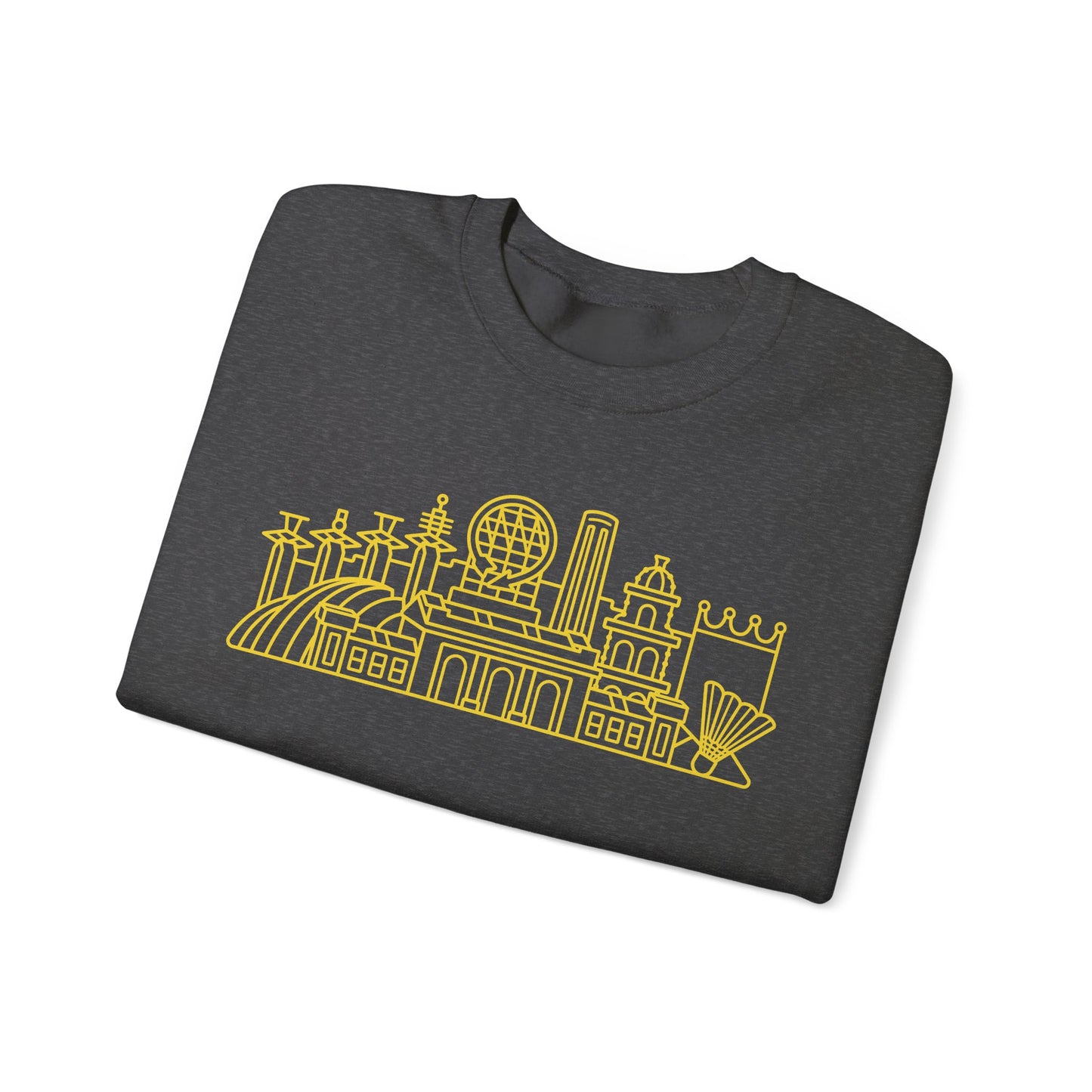 Kansas City Skyline Sweatshirt (Yellow)