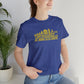 Kansas City Skyline – Tee Shirt – Dark Blue and Gold