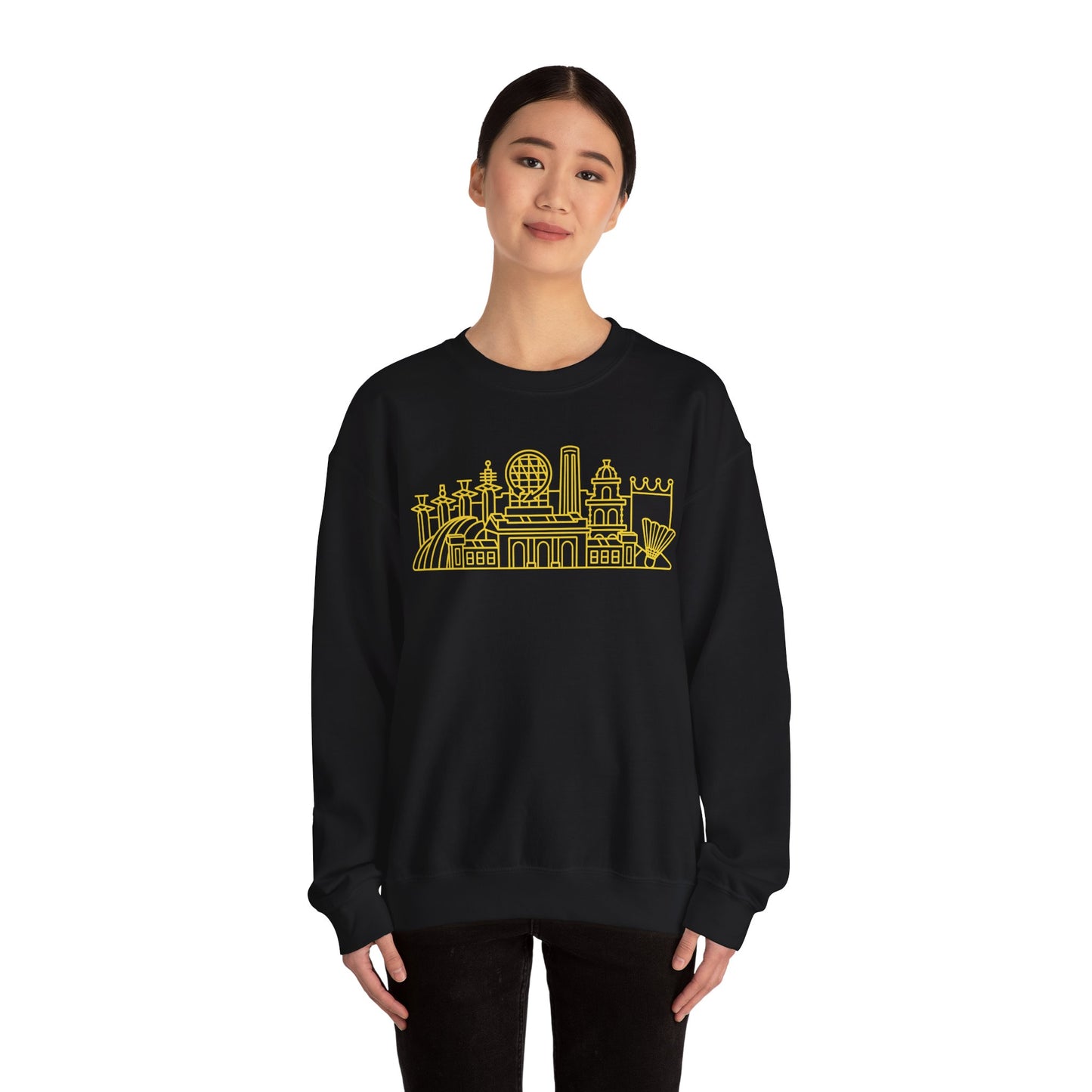 Kansas City Skyline Sweatshirt (Yellow)