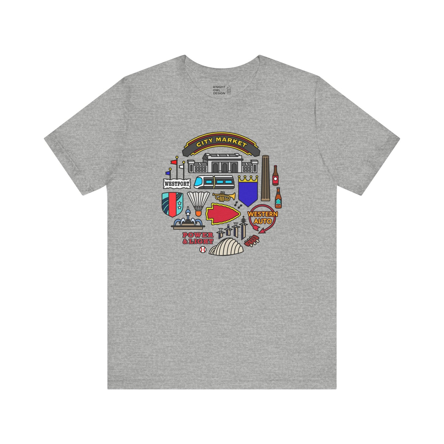 Kansas City Icons (2024) – Unisex Tee Shirt