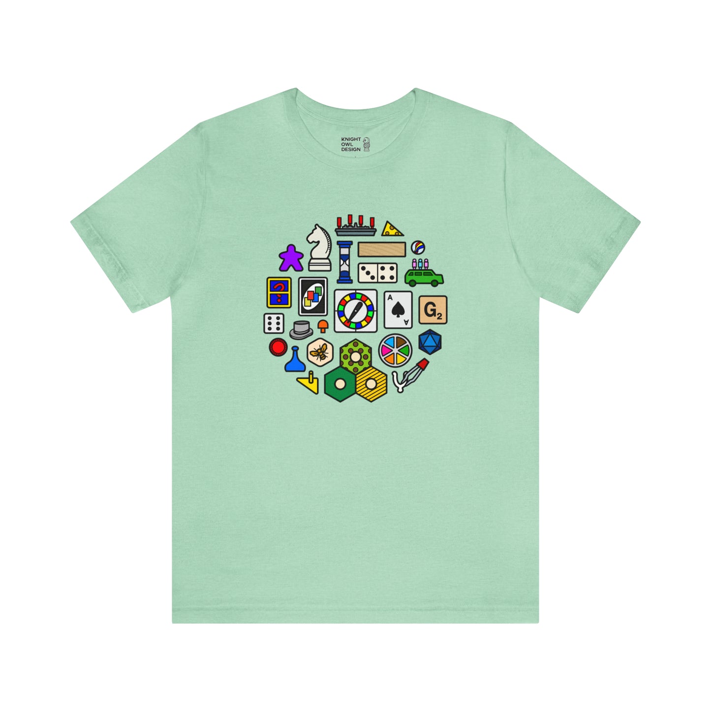 Board Games – Unisex Tee Shirt