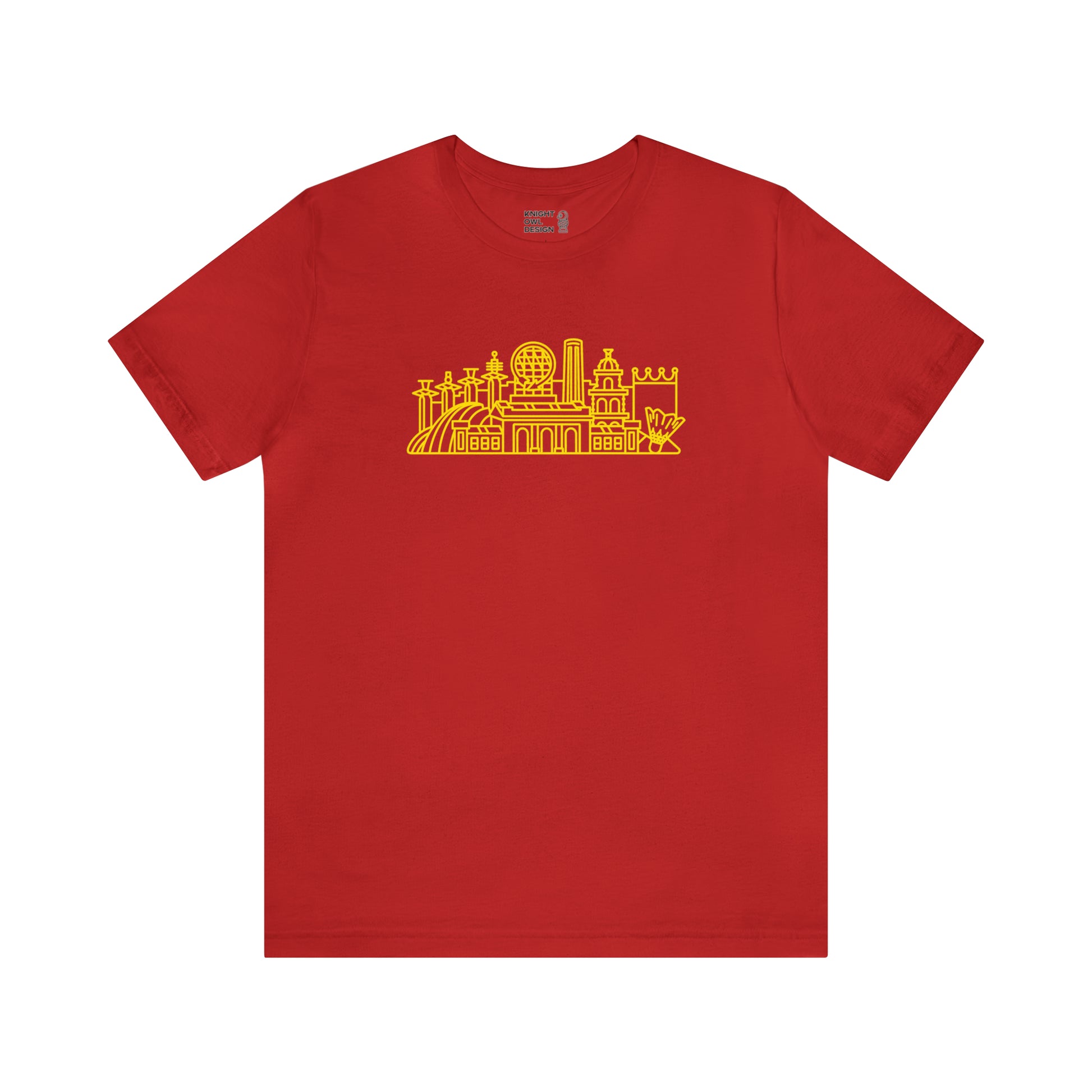 Kansas City Hand-Drawn Design T-Shirt - Black L
