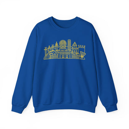 Kansas City Skyline Sweatshirt (Yellow)