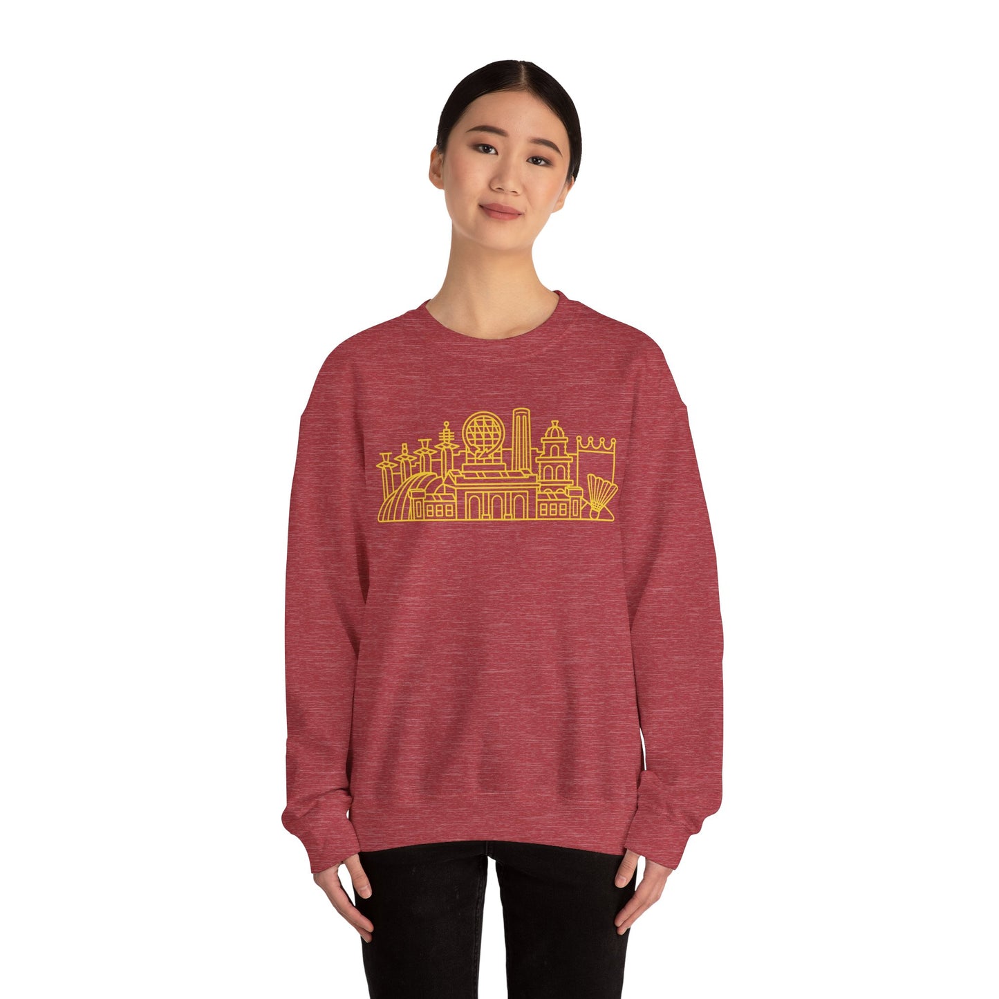 Kansas City Skyline Sweatshirt (Yellow)