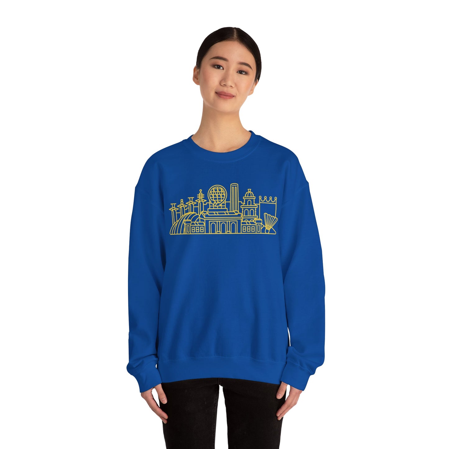 Kansas City Skyline Sweatshirt (Yellow)