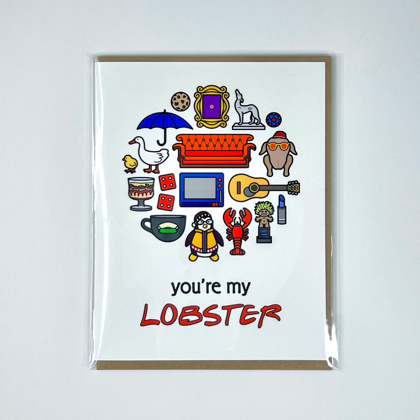 You're My Lobster Greeting Card