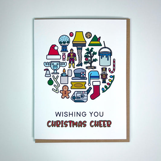 Wishing You Christmas Cheer Greeting Card