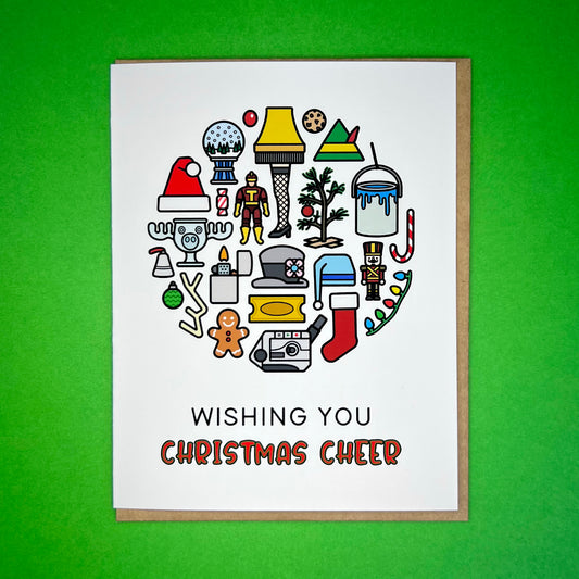 Wishing You Christmas Cheer Greeting Card