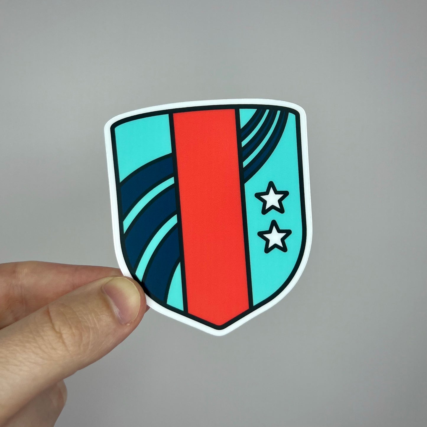 KC Teal Town Magnet