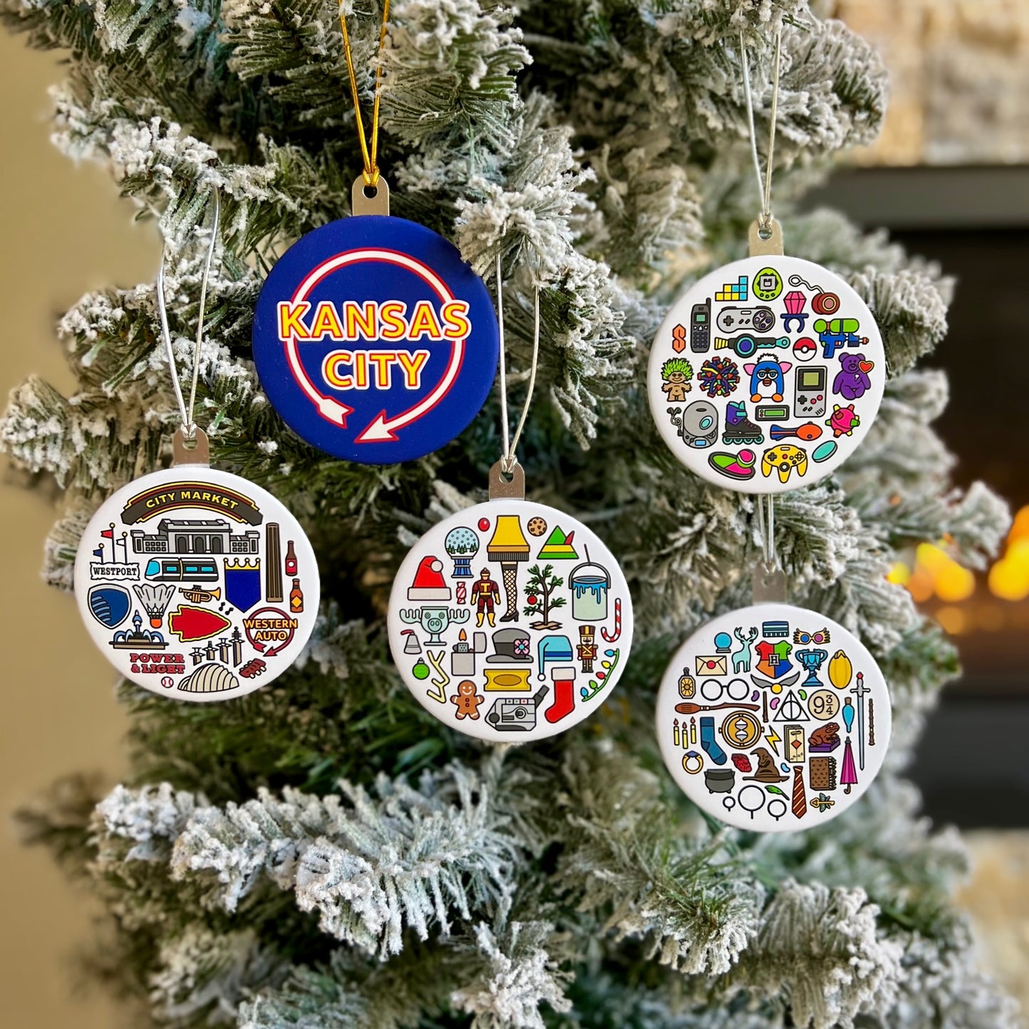 Kansas City Icons Ornament