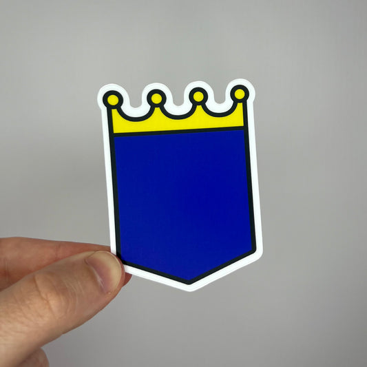 Royal Crown Sticker