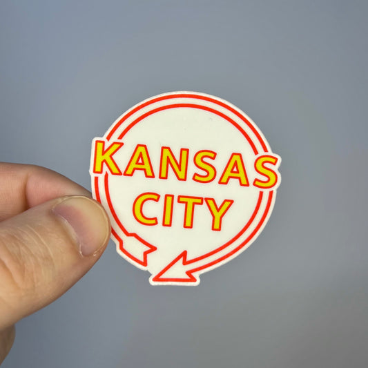 Kansas City Sign Temporary Tattoo