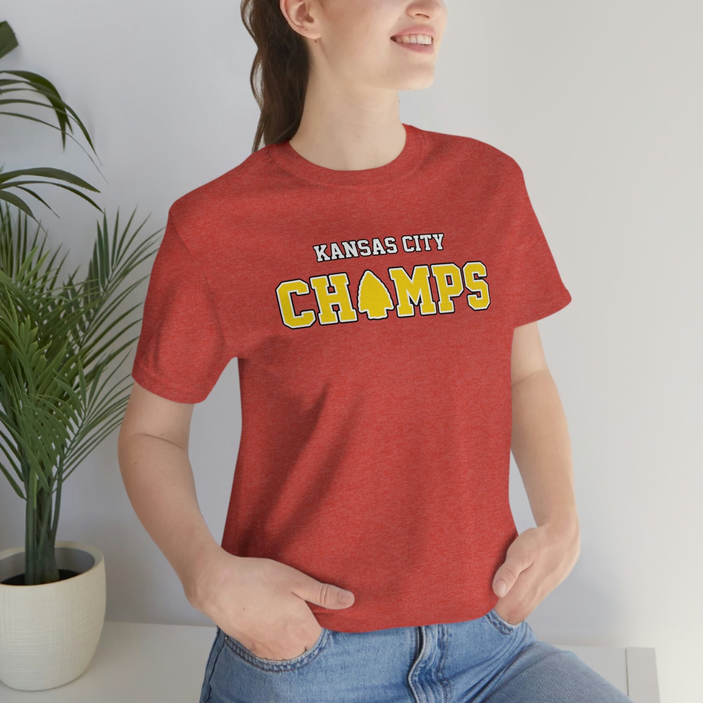 Kansas City CHAMPS – Tee Shirt – Red