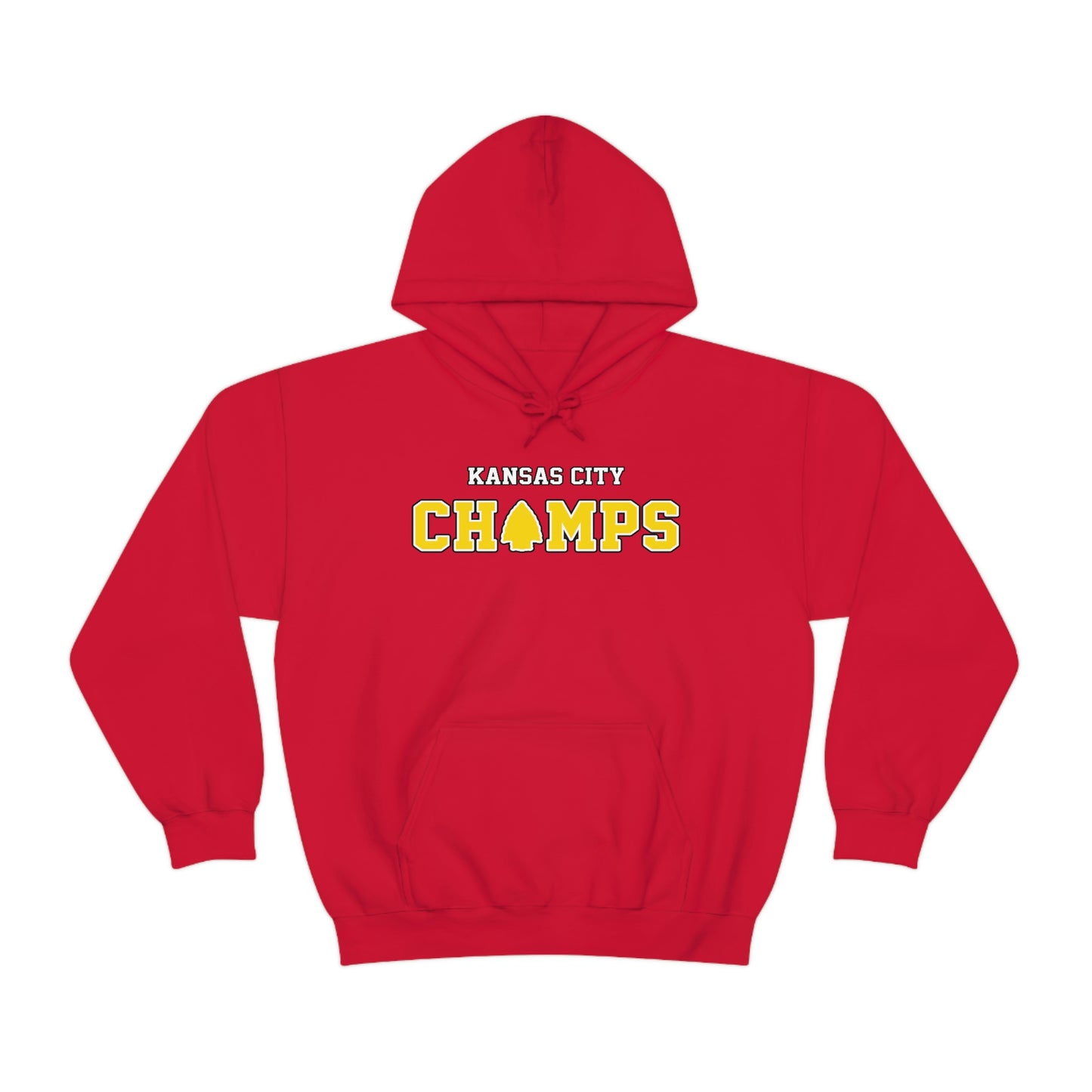 Kansas City CHAMPS – Hoodie – Red/Gold/Black