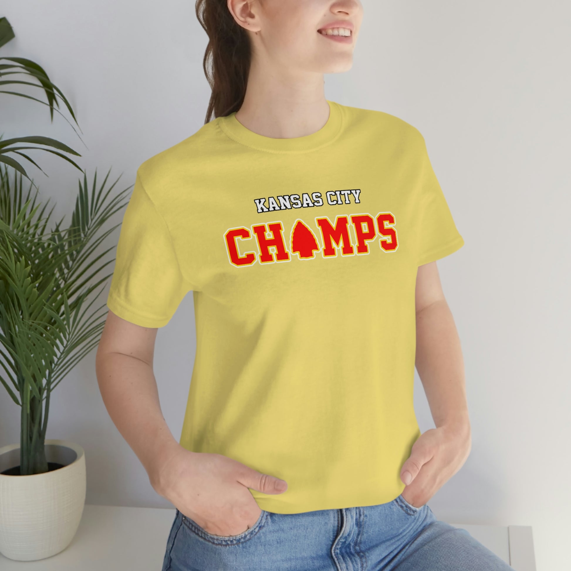 LVII KC CHAMPS Tee - Red