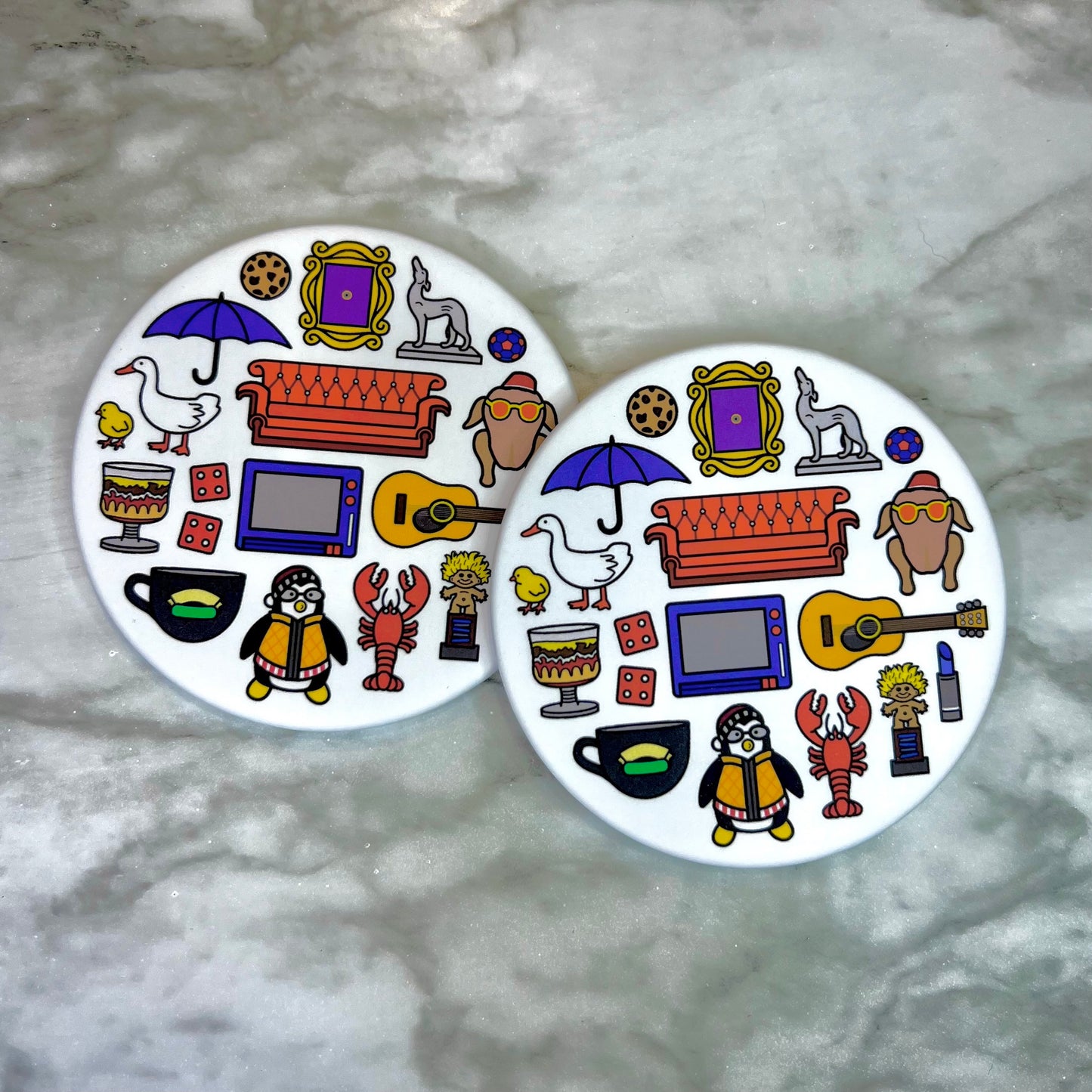 Friends Coasters (Set of 2)