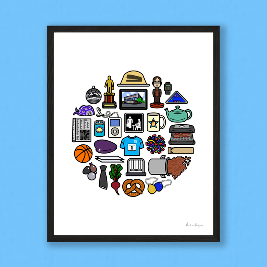 The Office Print – Circle