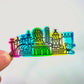 Kansas City Skyline Sticker – Holographic